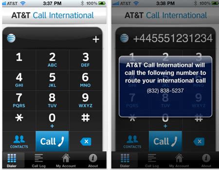 att international calling